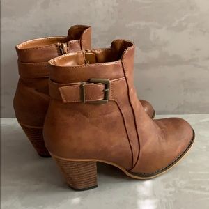 Tan Booties
